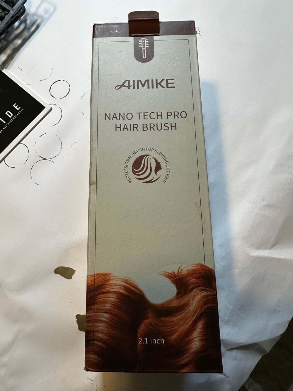 AIMIKE Nano Tech Pro 2.1 Inch Round Blow Dry Hair Brush